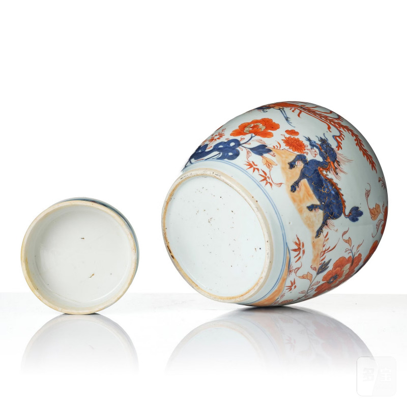 An imari jar with cover, - 图6